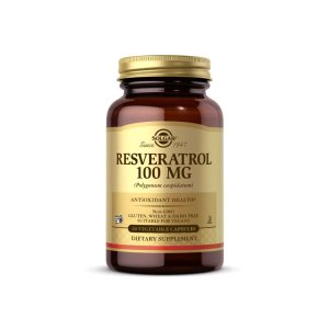 Solgar Resveratrol 100 Mg 60 Vegetable Capsules