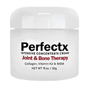 Perfectx Intensive Concentrate Cream – Joint &amp; Bone Therapy with Collagen, Vitamin K2 &amp; MSM, 1 fl. oz. (30g)