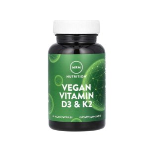 Mrm Nutrition Vegan Vitamin D3 &amp; K2 – 60 Vegan Capsules – Dietary Supplement