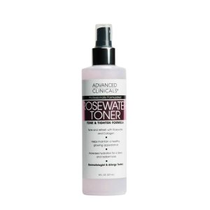 Advanced Clinicals Rosewater Face Toner 237ml