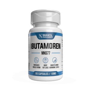 Biaxol Supplements Ibutamoren Mk-677 – Muscle Growth &amp; Fat Loss Support (60 Capsules, 10mg)