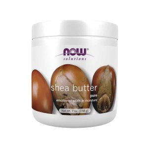 Now Foods Shea Butter – 100% Pure &amp; Emollient-Rich – Seals in Moisture for Skin &amp; Hair – 198 G1 (net Wt. 7 Oz.)