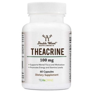 Double Wood® Theacrine – 100mg Mental Focus &amp; Stamina Support | 60 Capsules