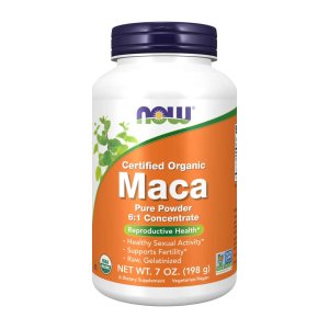 Now Foods Certified Organic Maca Powder 6:1 – Reproductive &amp; Sexual Health – 198g