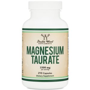 Double Wood Magnesium Taurate 1500mg – Heart &amp; Brain Health Support