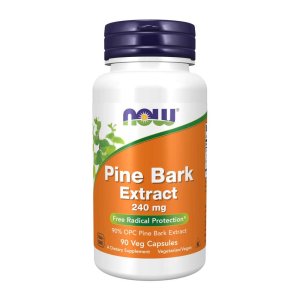 Now Foods Pine Bark Extract 240 Mg – 90% Opc Antioxidant Support – Free Radical Protection – 90 Veg Capsules