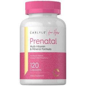 Carlyle Nutritionals Prenatal Vitamins &amp; Minerals | 120 Capsules