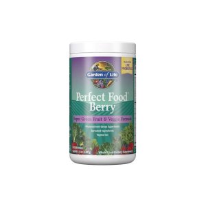 Garden of Life Perfect Food Berry Super Green Fruit &amp; Veggie Formula 8.5oz (240g) Powder