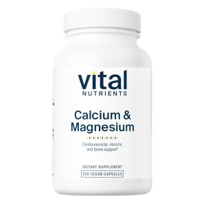 Vital Nutrients Calcium &amp; Magnesium 225mg/75mg 100 Caps