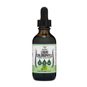 Double Wood Liquid Chlorophyll – 1500mg Natural Cleanse &amp; Digestive Aid | 2 Fl Oz