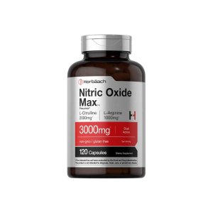 Horbäach Nitric Oxide 3000mg | 120 Capsules