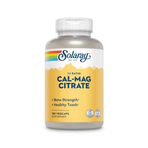 Solaray Calcium &amp; Magnesium Citrate 180 Caps