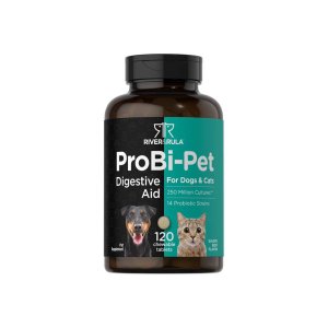 Horbäach Probiotics for Dogs &amp; Cat | 120 Tablets