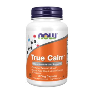 Now Foods True Calm – Neurotransmitter Support &amp; Relaxed Mood – 90 Veg Capsules