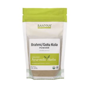 Banyan Botanicals Organic Brahmi/Gotu Kola Powder – Ayurvedic Herb for Mental Clarity &amp; Wellness