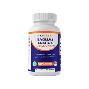 Vitamatic Bacillus Subtilis 10 Billion CFU DR Capsule 60 Capsules