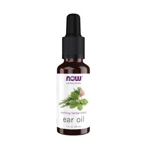 Now Foods Ear Oil – Soothing Herbal Blend with Garlic, Mullein &amp; Tea Tree Oil – Natural Ear Care Drops – 30 M L