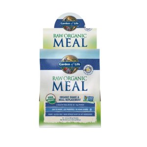 Garden of Life Raw Organic Meal Shake &amp; Meal Replacement Vanilla 10 Packets 2.4 Oz (69g) Powder