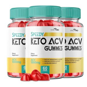 Vive Md Speedy Keto Acv Gummies, 1000mg, Weight Management &amp; Immune System Support, Increases Energy, 60 Gummies, Dietary Supplement