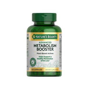 Nature's Bounty Advanced Metabolism Booster - Plant-Based Actives for Healthy Metabolism &amp; Fat Los