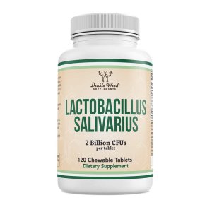 Double Wood Lactobacillus Salivarius – 2 Billion Cf Us per Tablet | 120 Chewables