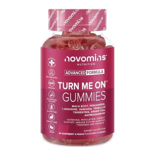 Novomins Women’s Libido Booster Gummies – Hormonal Balance &amp; Vitality Support, 60 Gummies