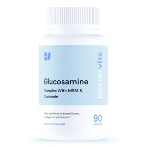 Bettervits Glucosamine Complex with Msm &amp; Curcumin – 90 Capsules