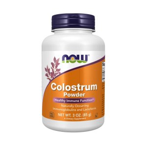 Now Foods Colostrum Powder – Immune Support with Naturally Occurring Immunoglobulins &amp; Lactoferrin – 3 Oz (85 G)