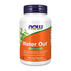 Now Foods Water out – Fluid Balance &amp; Urinary Tract Support – 100 Veg Capsules