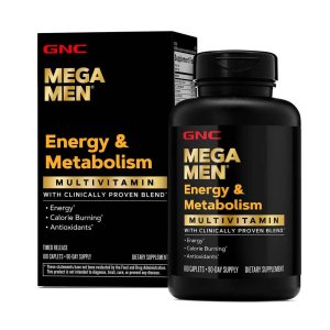 Gnc Mega Men® Energy &amp; Metabolism Multivitamin - 180 Caplets