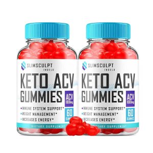 Slim Sculpt Indelo Keto Acv Gummies | Immune System Support, Weight Management &amp; Energy Boost | 1000mg | 60 Gummies