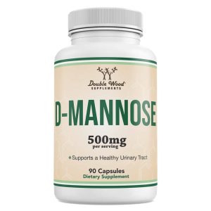 Double Wood D-Mannose – 500mg Uti &amp; Urinary Health Supplement | 90 Capsules