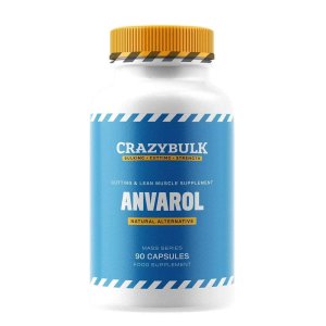 CrazyBulk Anvarol – Mass Series – Cutting &amp; Lean Muscle Supplement – 90 Capsules