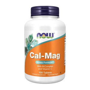 Now Foods Cal-Mag Stress Formula – with B-Complex &amp; Vitamin C – 100 Tablets