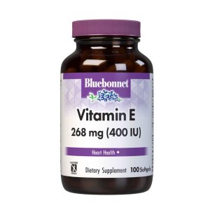 Bluebonnet Nutrition Vitamin E 400 Iu D-Alpha &amp; Mixed Tocopherols 100 Softgels