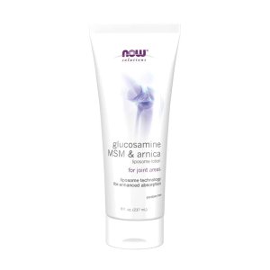Now Foods Glucosamine, Msm &amp; Arnica – Liposome Delivery Formula – Joint &amp; Muscle Support Lotion – 237 M L