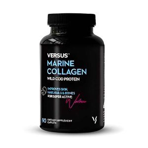 Versus Marine Collagen – Wild Cod Protein for Skin, Hair, Nails &amp; Bone Support, 90 Caplets