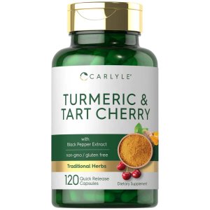 Carlyle Nutritionals Turmeric &amp; Tart Cherry | 120 Capsules