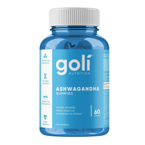 Goli Ashwagandha Gummies – Stress Relief, Sleep Support &amp; Endurance Booster | 60 Gummies