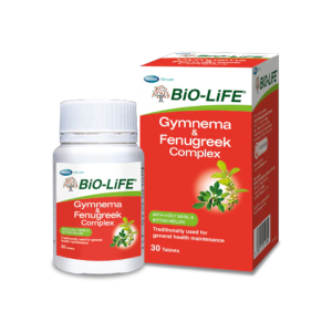 Bio-Life Gymnema &amp; Fenugreek Complex 30 Tablets- Used In General Health Maintenance