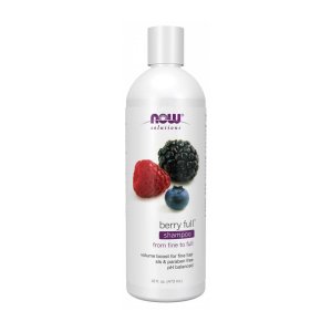 Now Foods Berry Full™ Shampoo – Biotin &amp; Panthenol Volumizing Formula – for Thicker, Fuller Hair – 473 M L