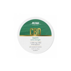 Now Foods Cbd Balm Extra Strength – 1,500 Mg Broad Spectrum Cbd – with Camphor &amp; Menthol – 3 Oz. (85 G)