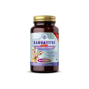 Solgar Kangavites® Multivitamin &amp; Mineral Chewable 120 Tablets – Bouncin’ Berry® Flavor