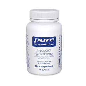 Pure Encapsulations Reduced Glutathione – Supports Antioxidant Defenses &amp; Detoxification | Gluten-Free, Non-GMO, Hypoallergenic | 120 Capsules Dietary Supplement